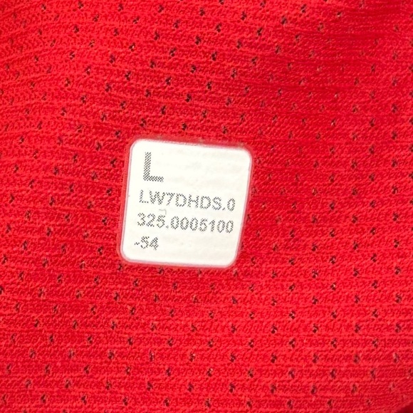 NWT Lululemon Fast And Free High Rise Split Shorts 3" Size Large In Lulu Red - Picture 6 of 6